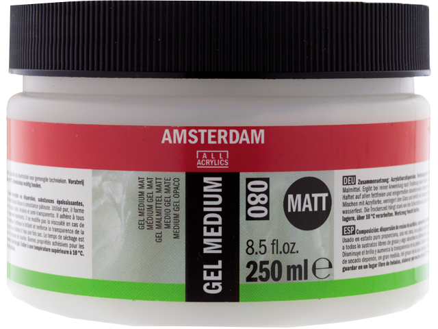 Amsterdam Gelové médium matné 080 - 250 ml