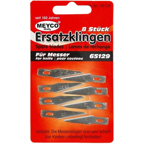 Náhradní čepele pro profesionální nůž MEYCO - 8ks
