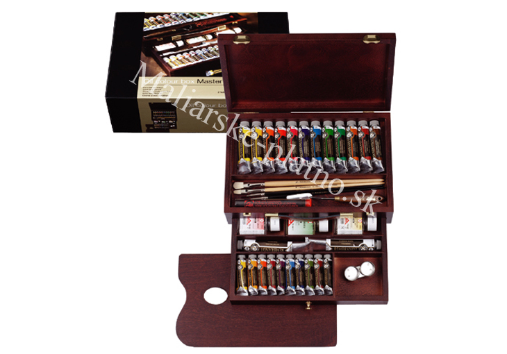 Olejové barvy REMBRANDT - Master set 10x15 ml, 12x40 ml, 2x60ml