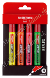 Akrylové fixy AMSTERDAM - Reflex set 4 x 4 mm