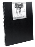 Royal Langnickel black sketch book - A3, 80 listov