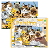 Malování podle čísel formát A3 - Sraz koček