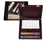Akvarelové barvy REMBRANDT - Traditional box 22 kalíšků