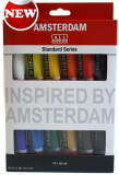Akrylové barvy Amsterdam – set 12x20ml