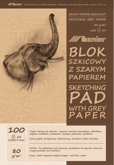 Blok papírů Leniar Slon - různé formáty