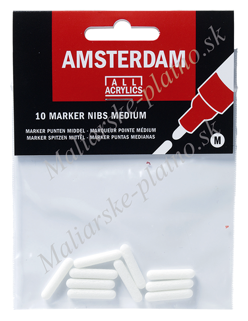 AMSTERDAM Marker - náhradní hrot 4 mm 10 ks
