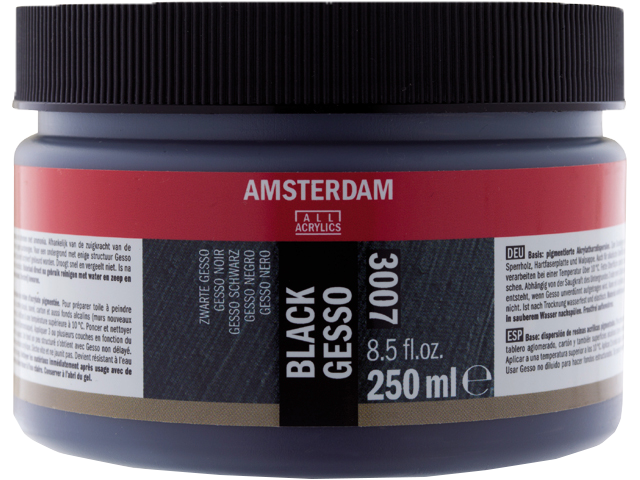 Amsterdam Černé Gesso 3007 - 250 ml