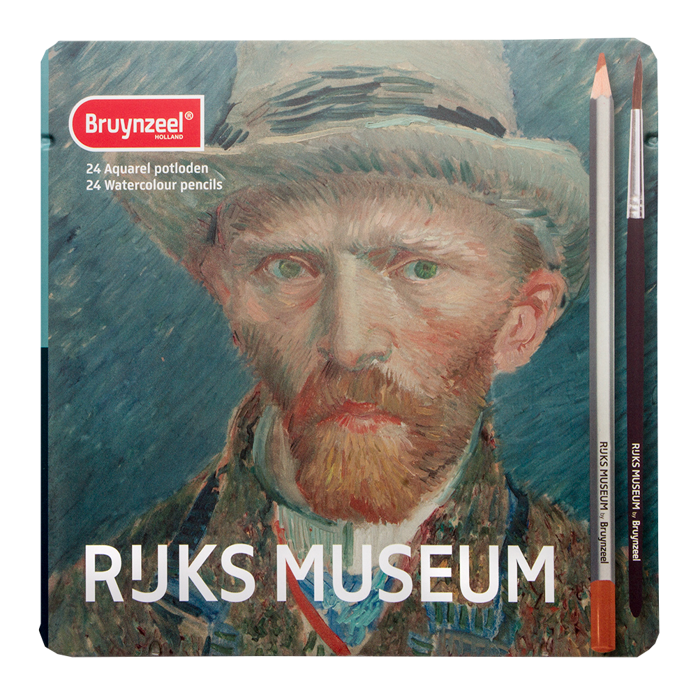 Akvarelové tužky Bruynzeel Rijks Museum - sada 24 ks