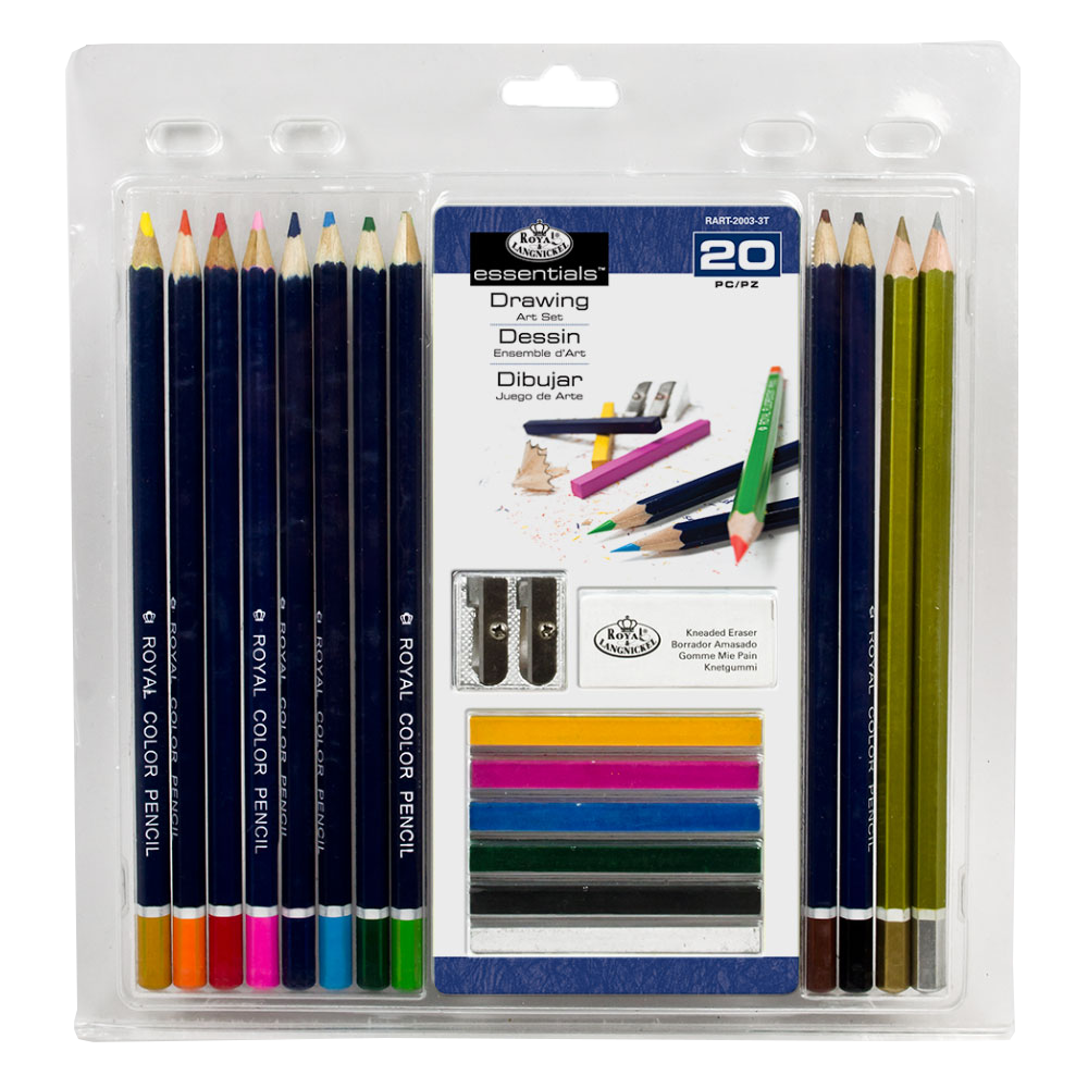 Farebné tužky - sada 20 ks