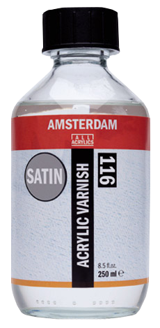 Amsterdam akrylový lak se saténovým leskem 116 - 250 ml