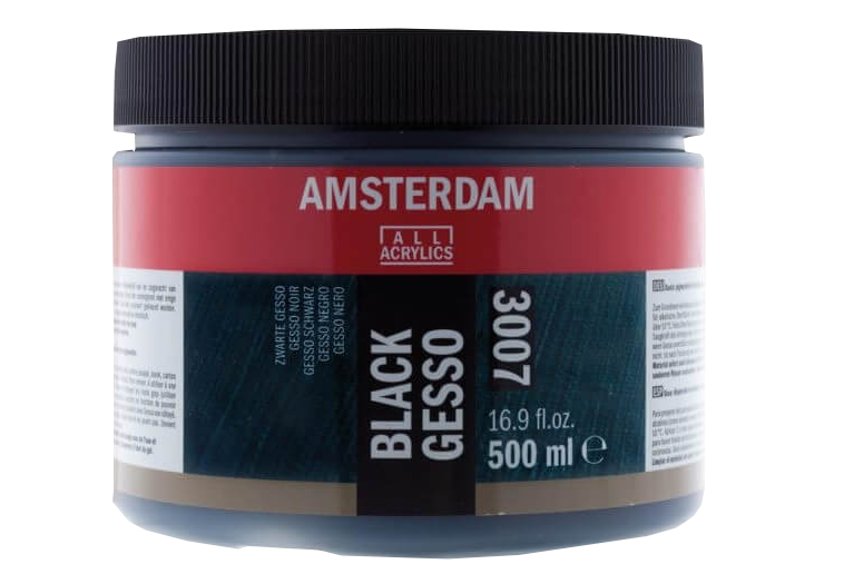Amsterdam Černé Gesso 3007 - 500 ml