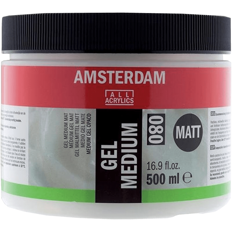 Amsterdam Gelové médium matné 080 - 500 ml