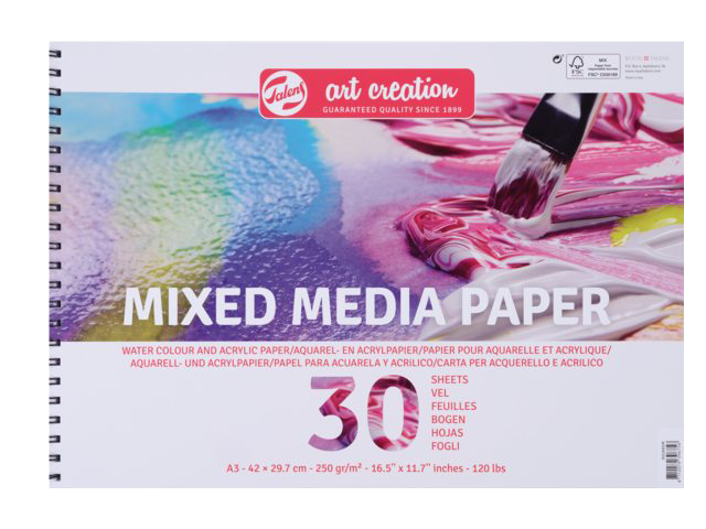 Blok Art Creation Mixed Media A3, 250g, 30 listů