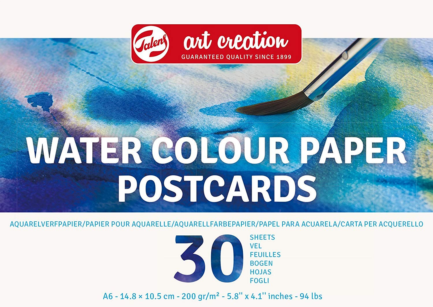 Blok na pohlednice Art Creation A6, 200g, 30 listů