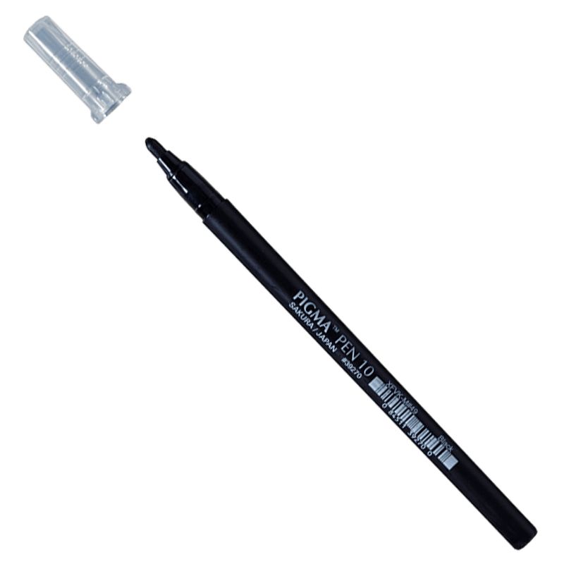 Sakura Pigma Pen - Černé - 10 - 0.7mm