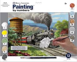Malování podle čísel - Každodenní trať v 90. letech