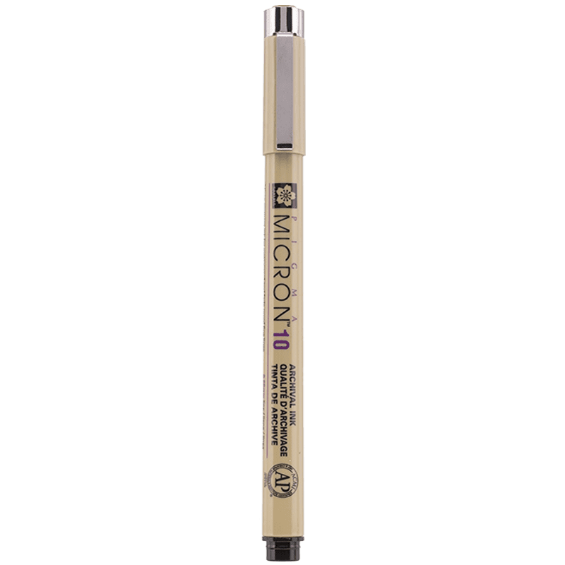 Technické pero SAKURA Pigma® Micron 10 - 0,6 mm černé