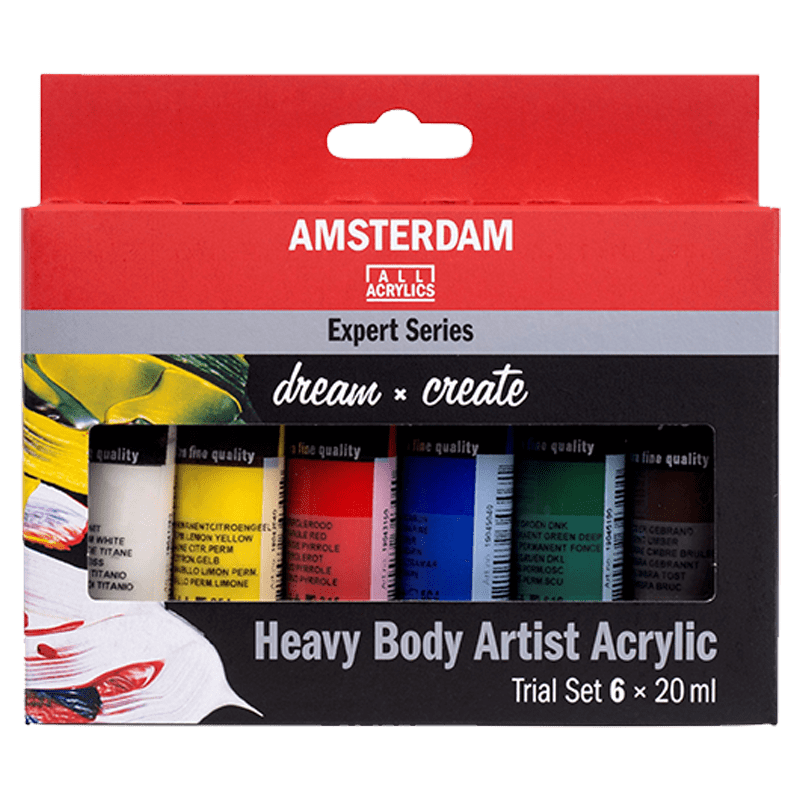Amsterdam Expert Series sada barev - Trial set - 6x20ml