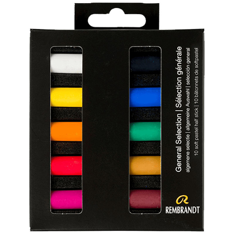 Suchý pastel REMBRANDT měkké - General Selection - sada 10 pol.pastelů