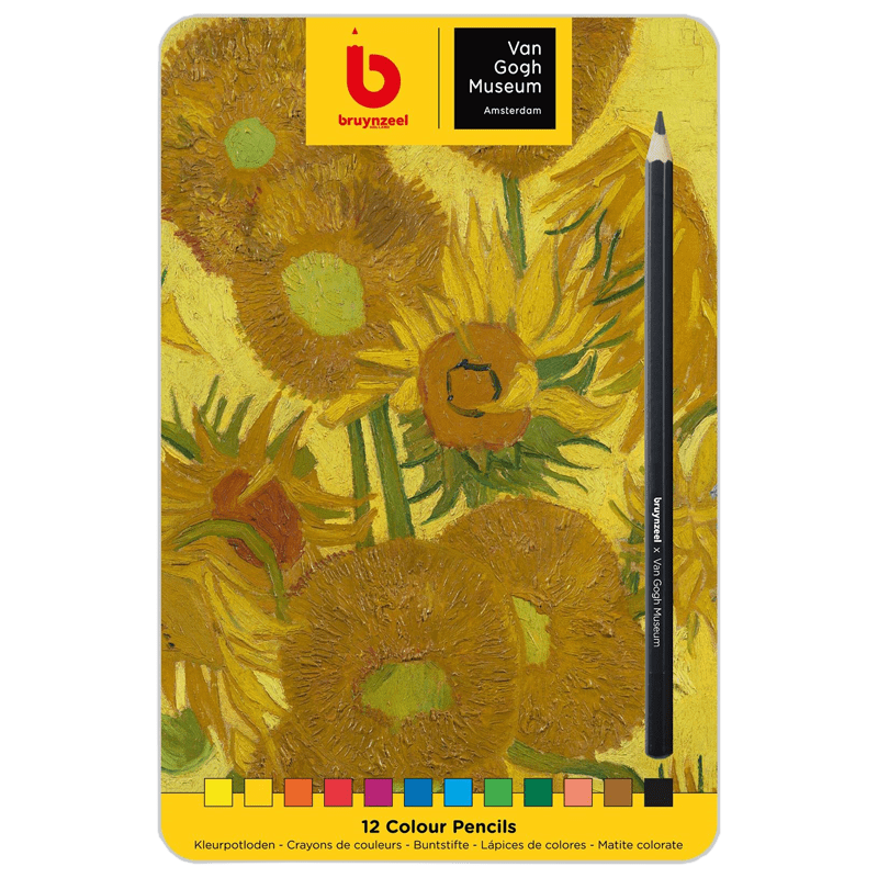 Sada barevných tužek Bruynzeel - sada 12ks - série Van Gogh Museum