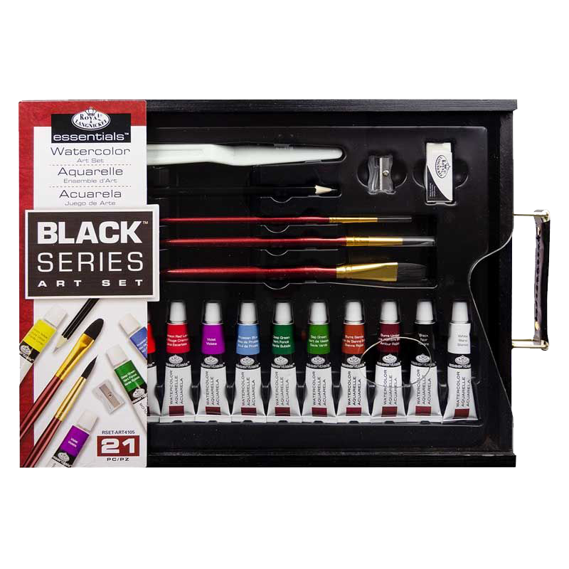 Sada akvarelových barev Royal & Langnickel Black Series - 21 ks