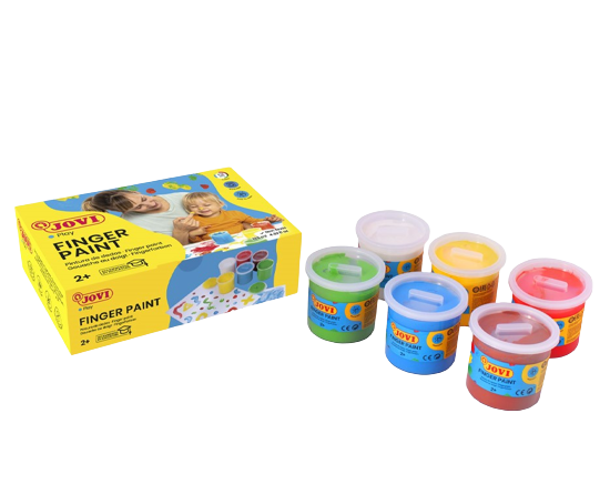JOVI prstové barvy 6x125 ml