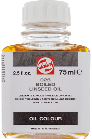 Talens lněný olej vařený 026 - 75 ml
