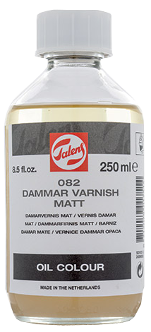 Talens Dammarový lak pro olej matný 082 - 250 ml