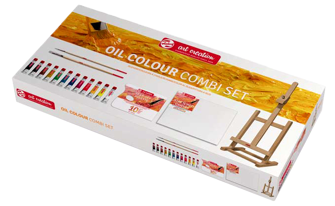 Olejové barvy Talens ArtCreation - combi set 12 x 12 ml