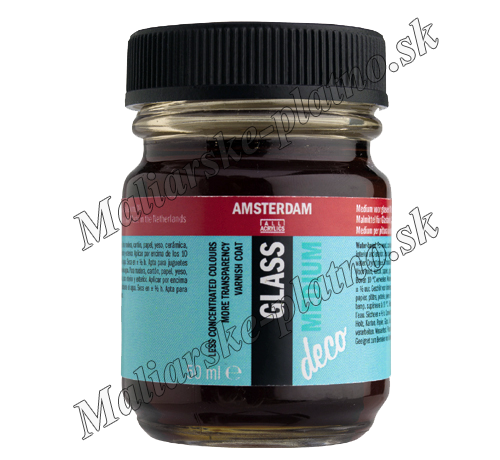 Médium pro barvy na sklo Amsterdam 50 ml