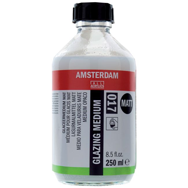 Amsterdam skleněné médium pro akryl matné 017 - 250 ml