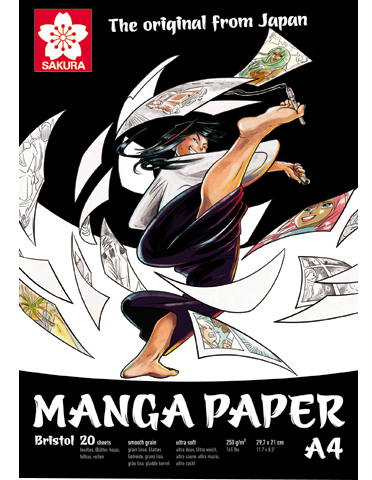 Manga sketch book - A4, 20 listů