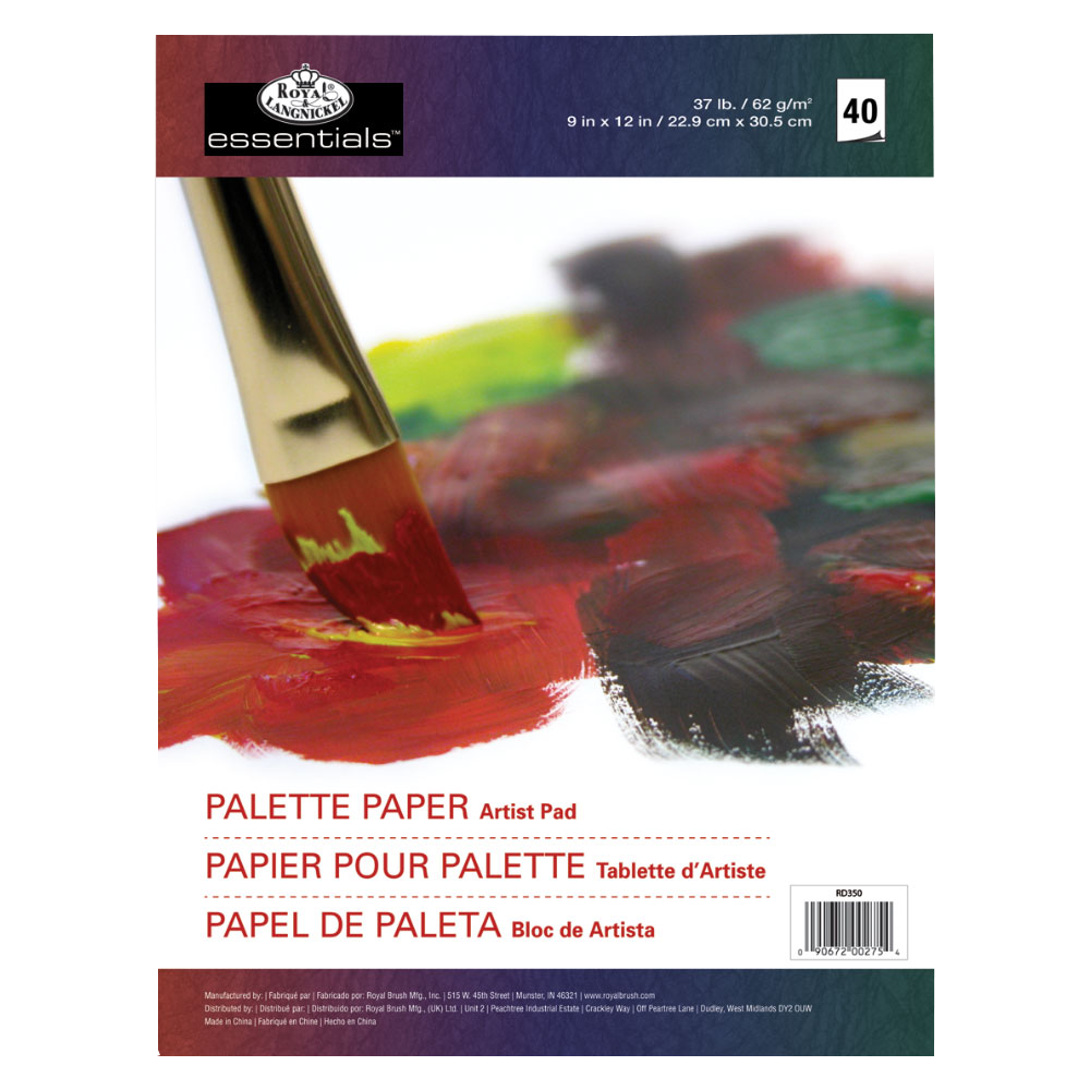 Vytrhávaci paleta (olej / akryl) Royal & Langnickel Artist Pad 40 listů