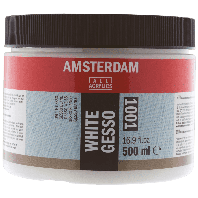 Amsterdam Bílé Gesso 1001 - 500 ml