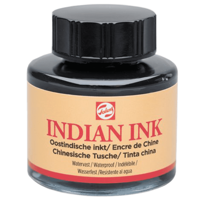Indický inkoust - černý - 30ml