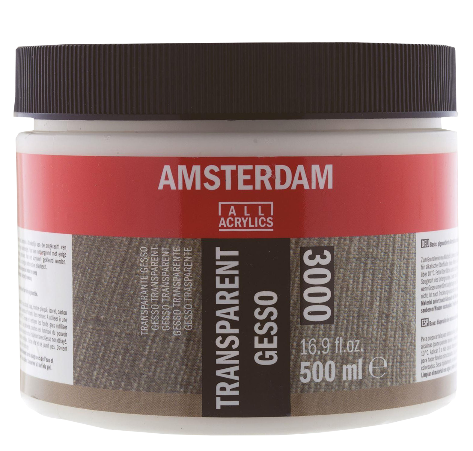 Amsterdam Transparentní Gesso 3000 - 500 ml
