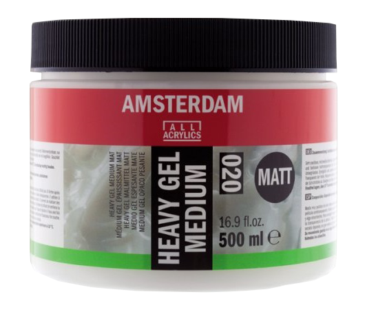 Amsterdam Husté gelové médium matné 020 - 500 ml