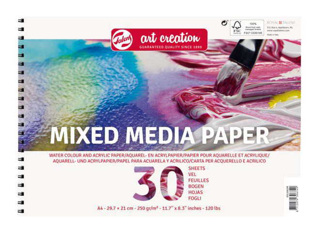 Blok Art Creation Mixed Media A4, 250g, 30 listů