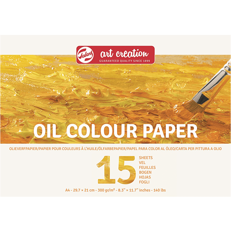 Blok pro olejové barvy ArtCreation A4, 300g, 15 listů