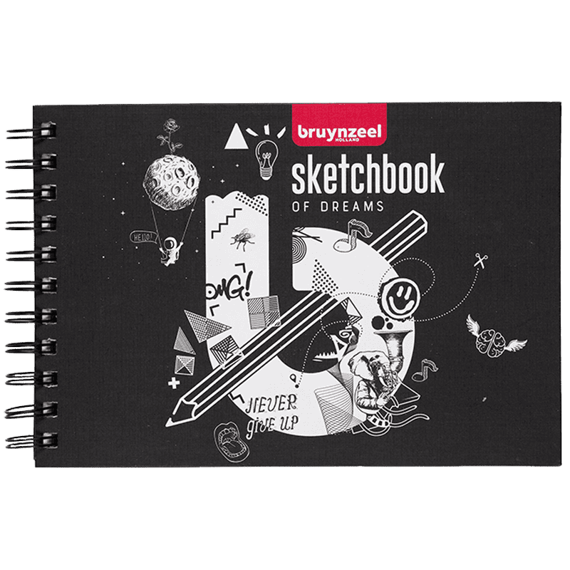 Bruynzeel Sketchbook 19,5 x 14,7 cm, 140g/m², 80 papírů