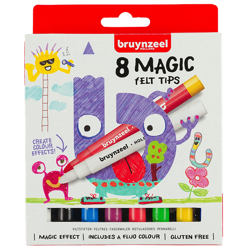 Bruynzeel sada magických fixů pro děti - 8ks