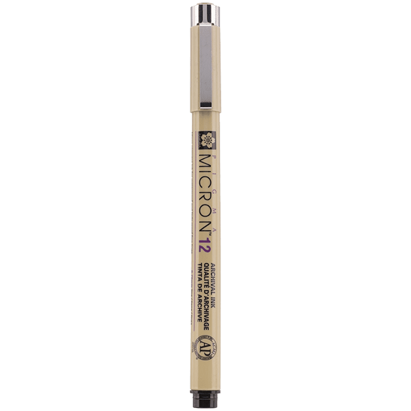Technické pero SAKURA Pigma® Micron 12 - 0,7 mm černé