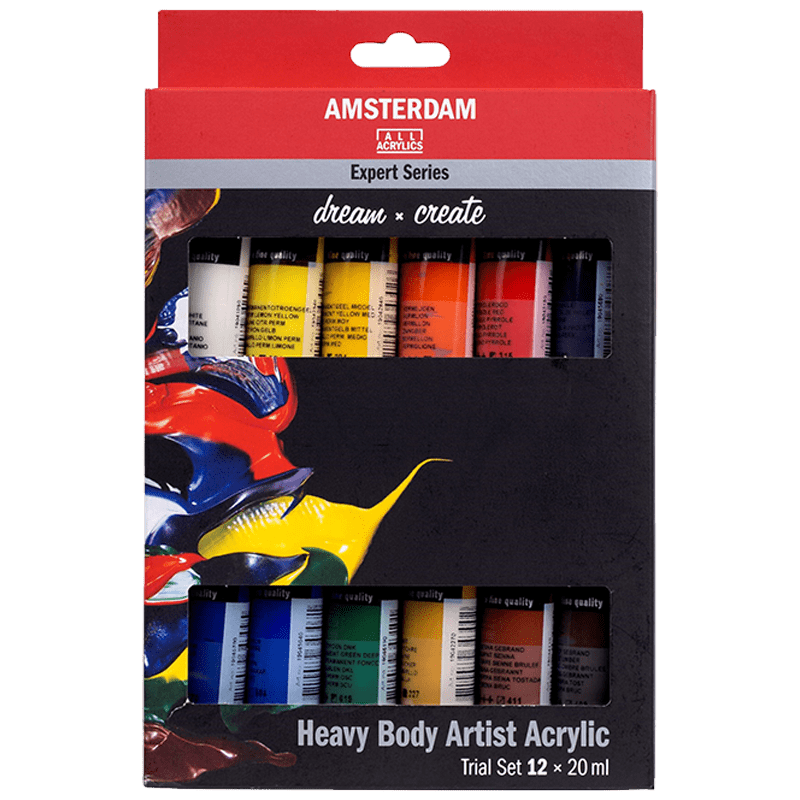 Amsterdam Expert Series sada barev - Trial set - 12x20ml