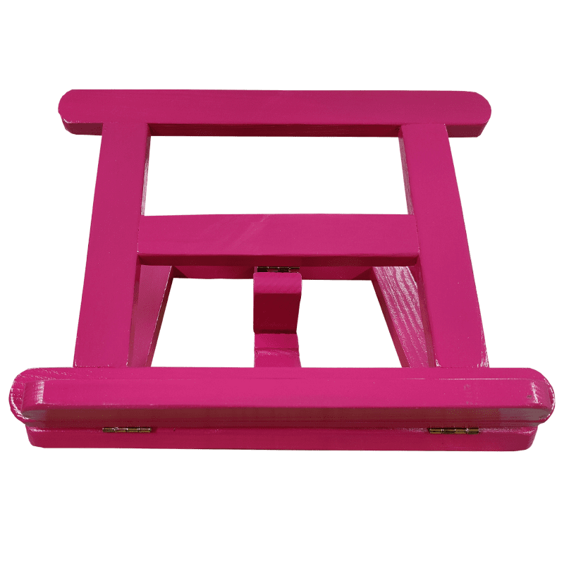 Malířský stojan stolní - Mira - Růžový