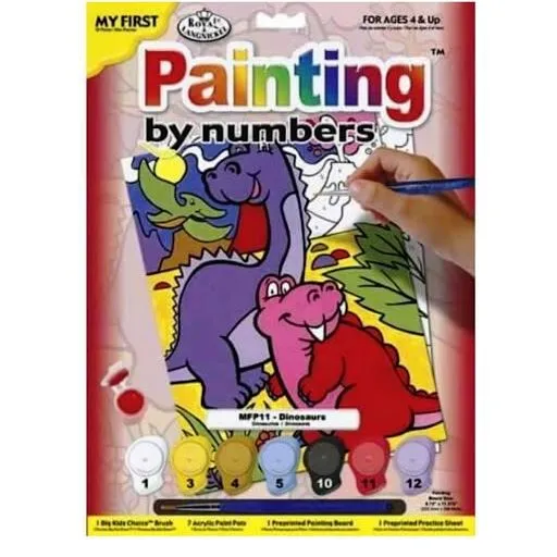 Royal & Langnickel malování podle čísel pro děti - Dinosauri