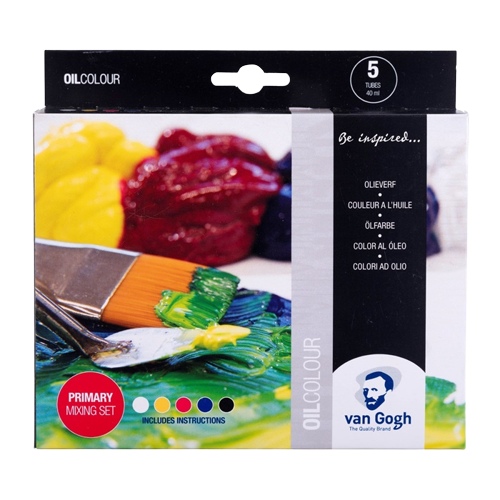 Olejové barvy Van Gogh - Primary mixing set 5 x 40 ml