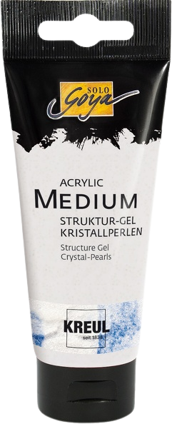 Kreul Strukturovací akrylový gel Solo Goya Crystal-Pearls 100 ml