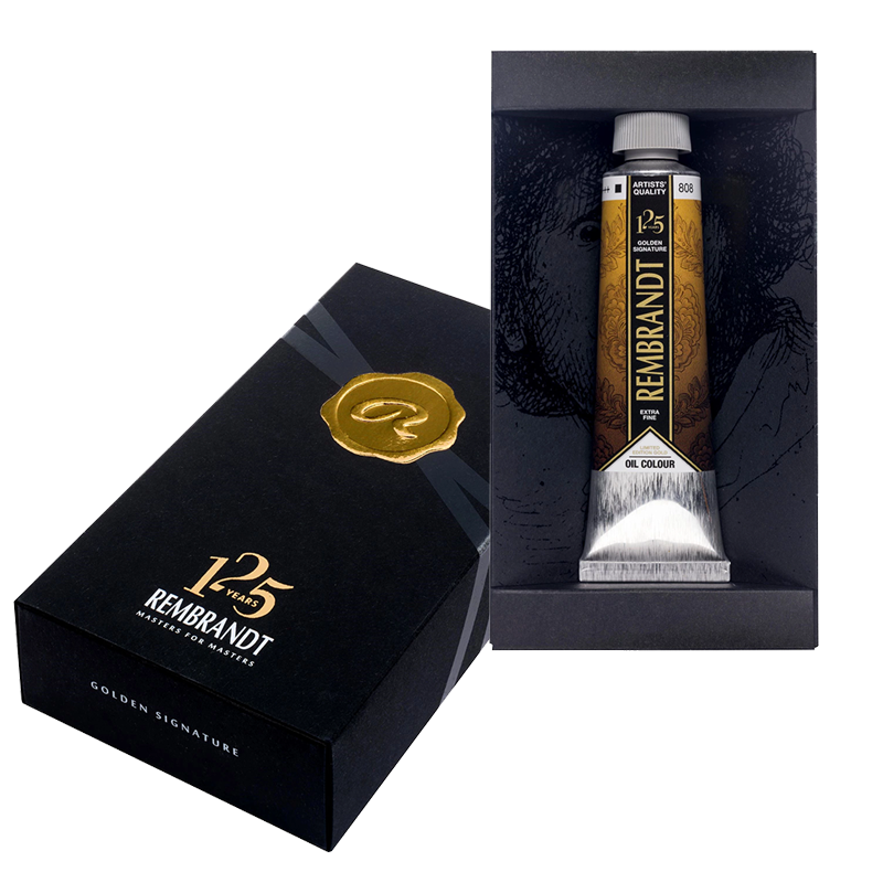 Rembrandt olejová barva 40ml - Limited Edition Gold 808