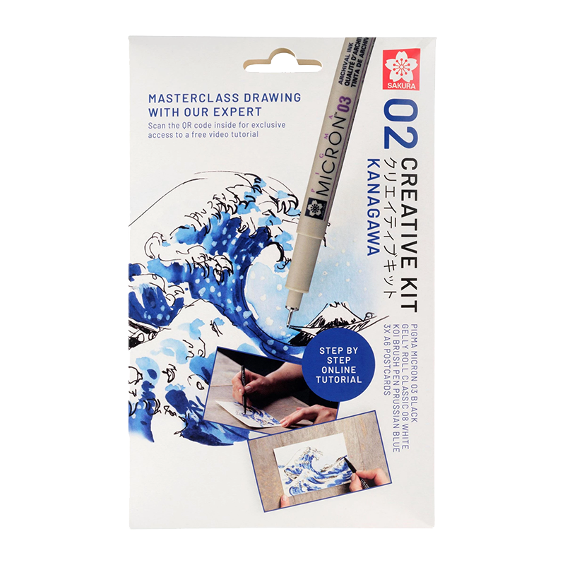 Sakura kreativní sada - Great Wave of Kanagawa
