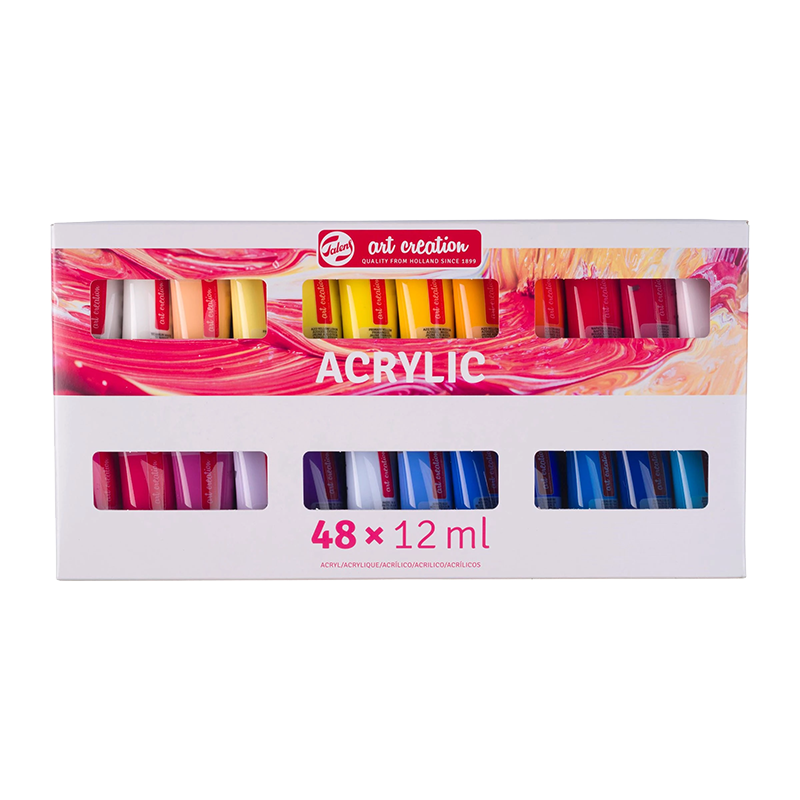 Art Creation sada akrylových barev 48 x 12 ml